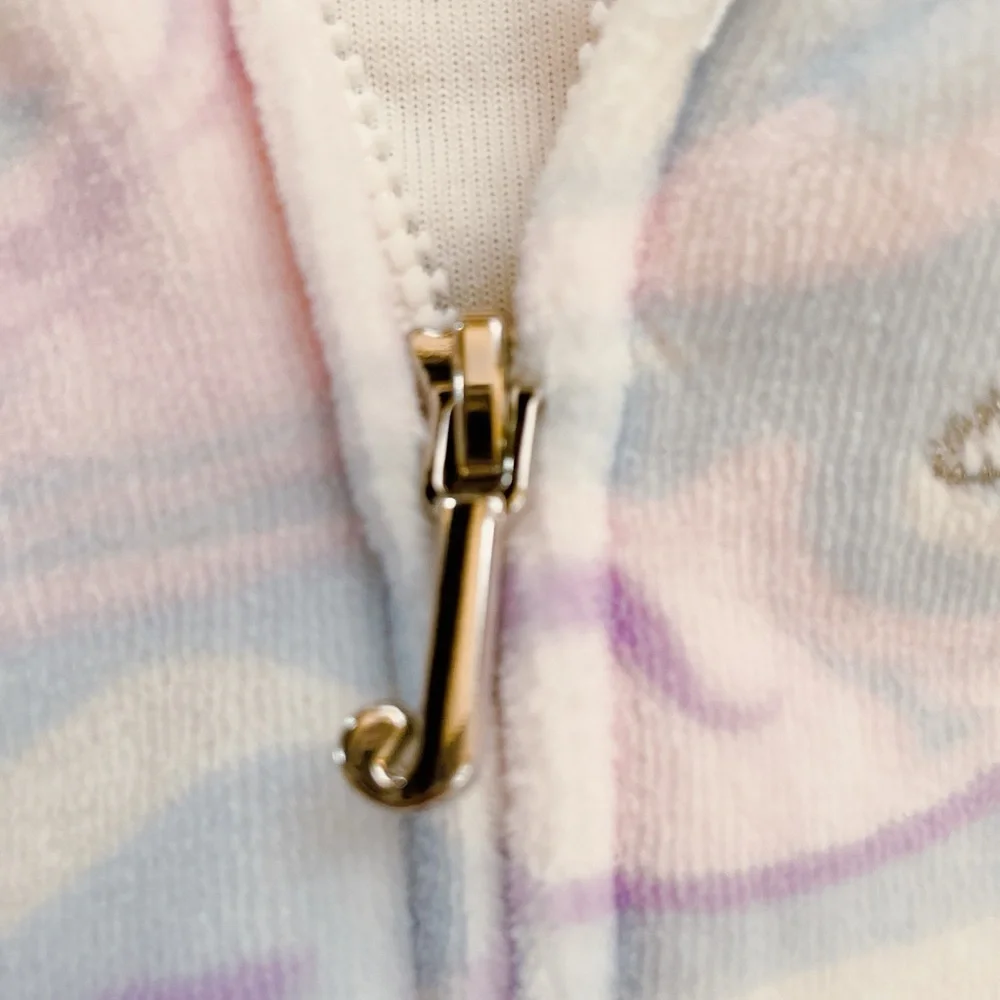 Juicy Couture 3T GirlsTie-Dye Full Zip Hoodie